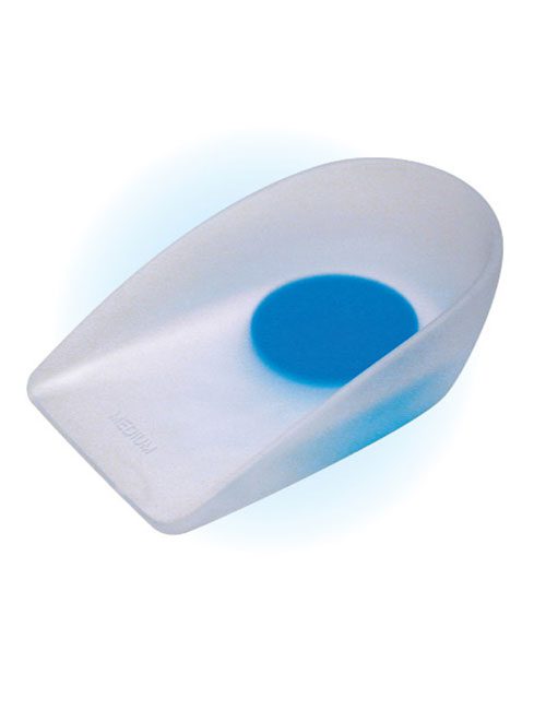 Silicone store heel cup