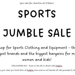 SPORTS JUMBLE STALL